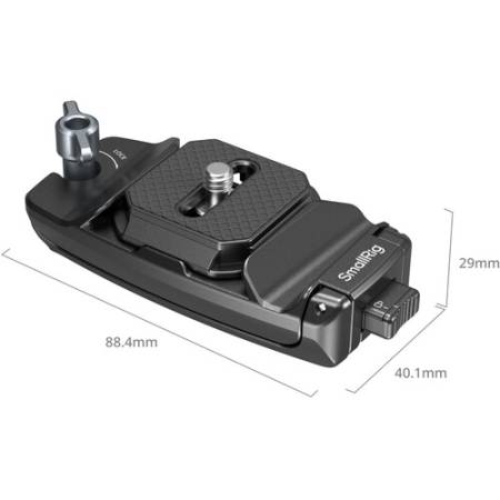 SmallRig 5053 - zestaw, klips i płytka do aparatu, wymiary